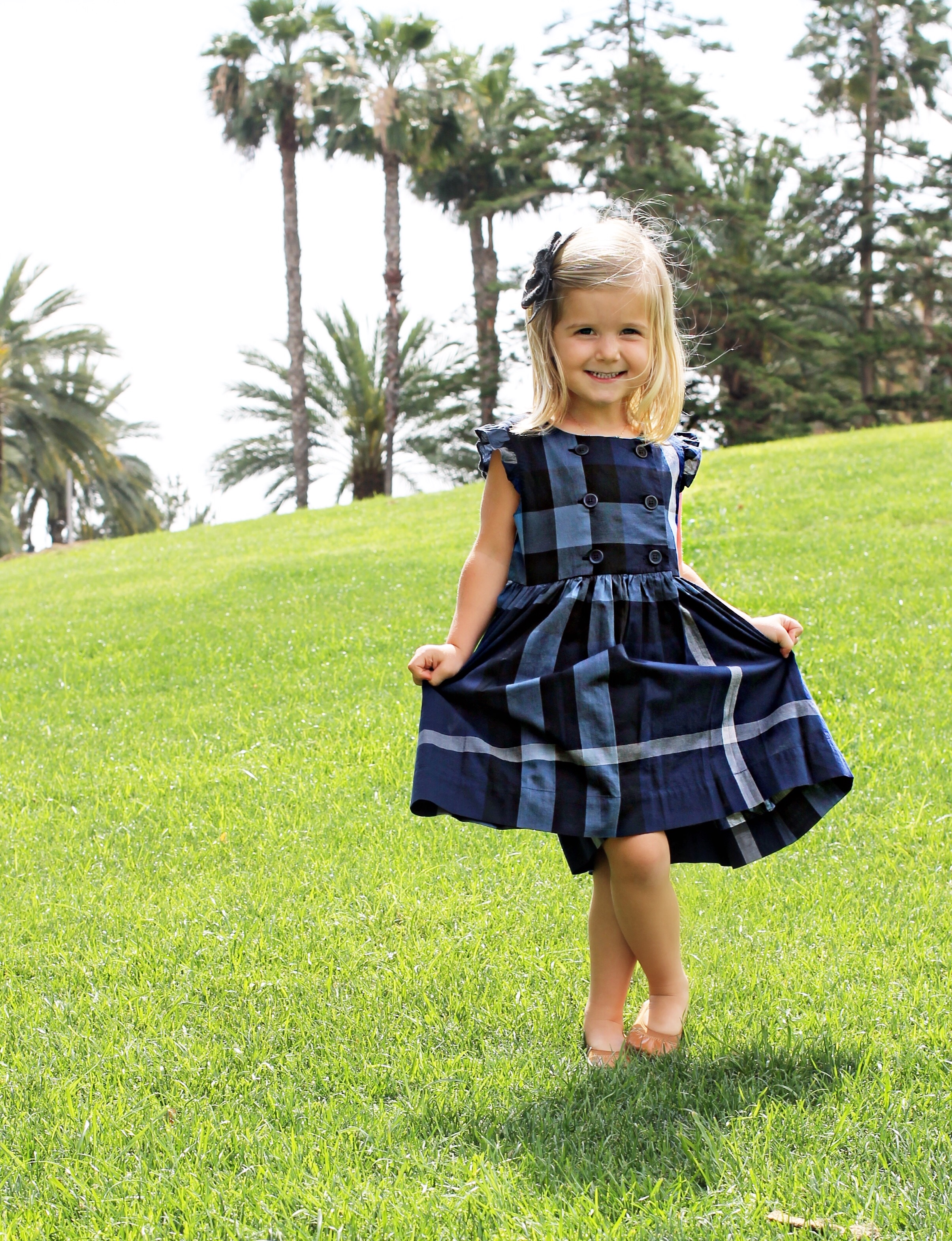 little girls burberry dress