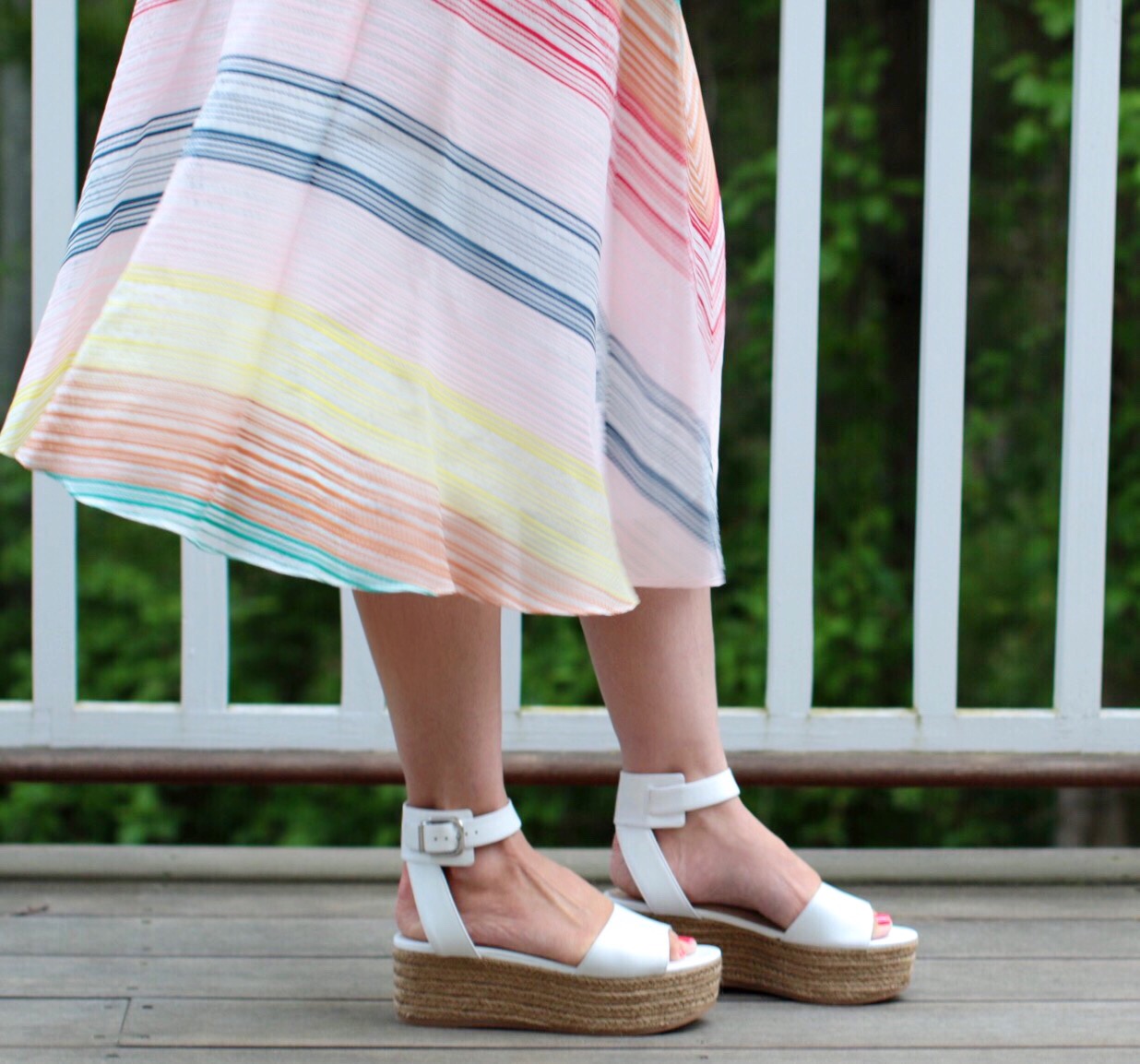 dress & sandals